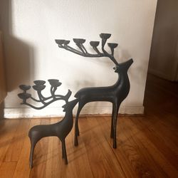 Vintage Brass  Candle Holder 