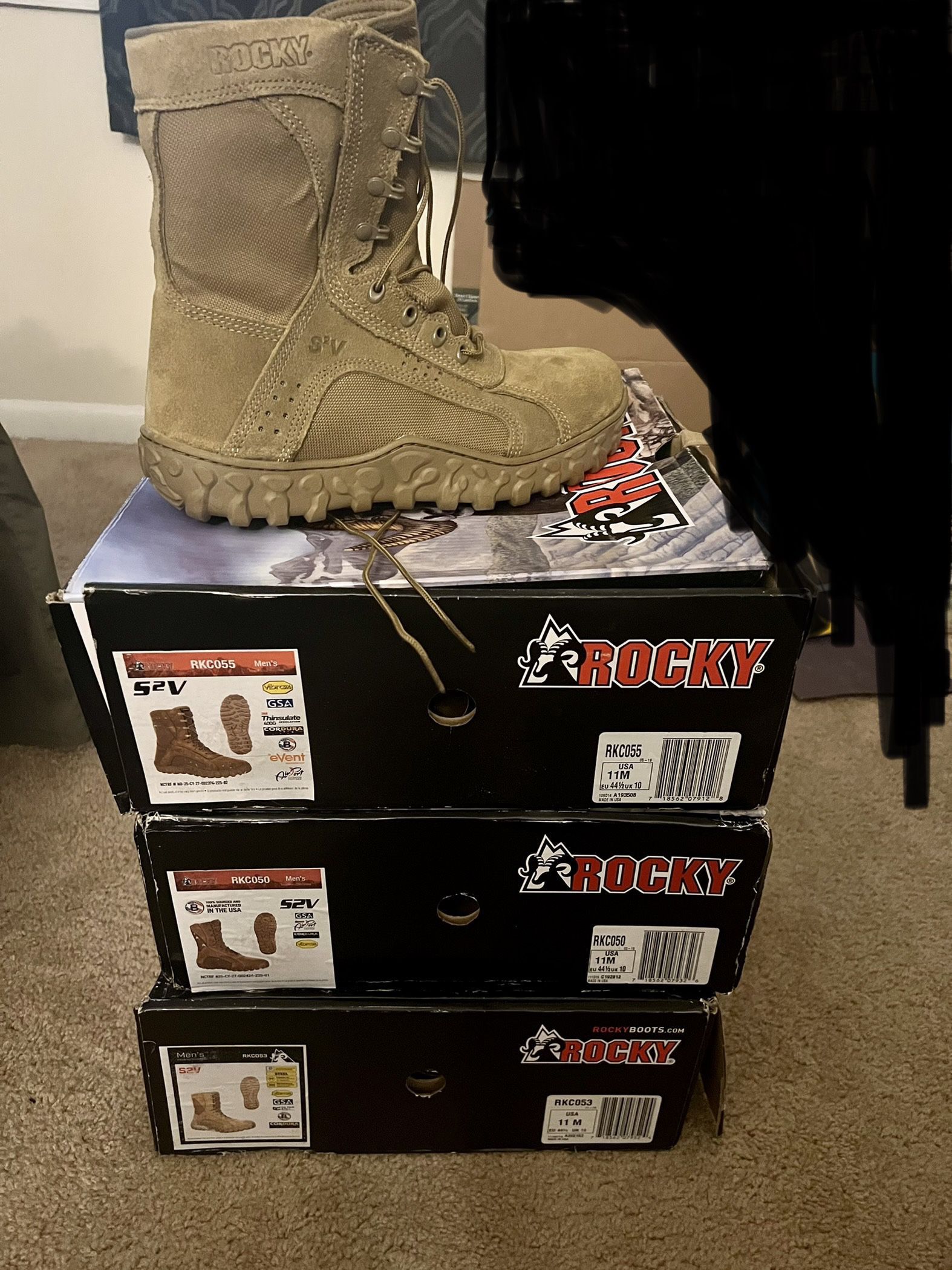 Rocky S2V Military Boots