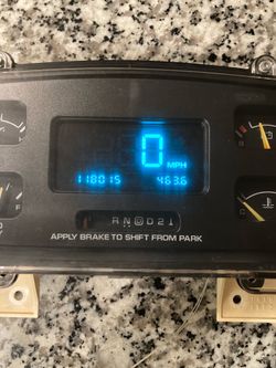 impala SS Gauge Cluster