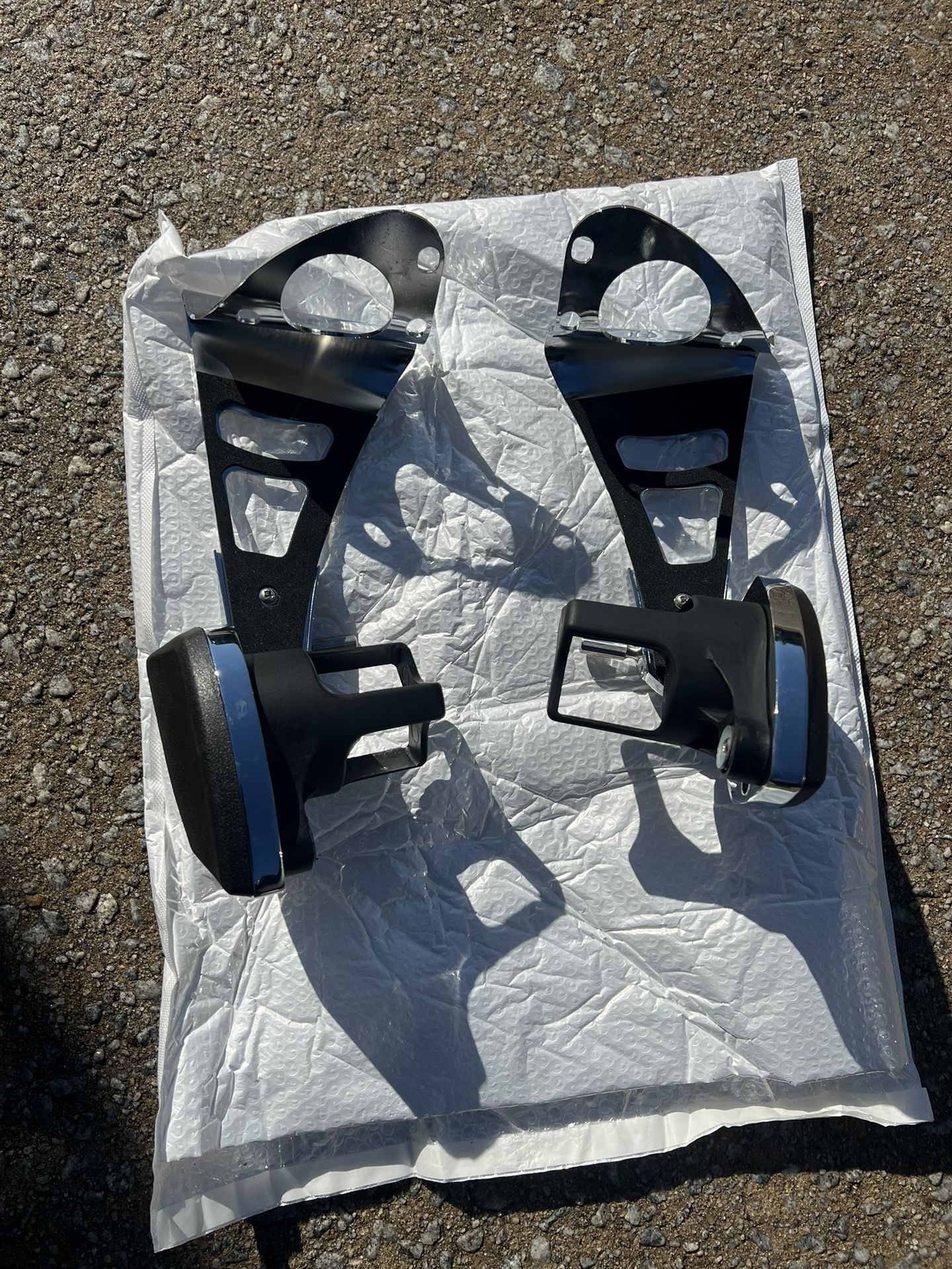 Harley Cruiser Tour Pack Arm Rest W/cup Holder