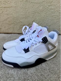 Jordan 4 White Cement (Size 11 Mens