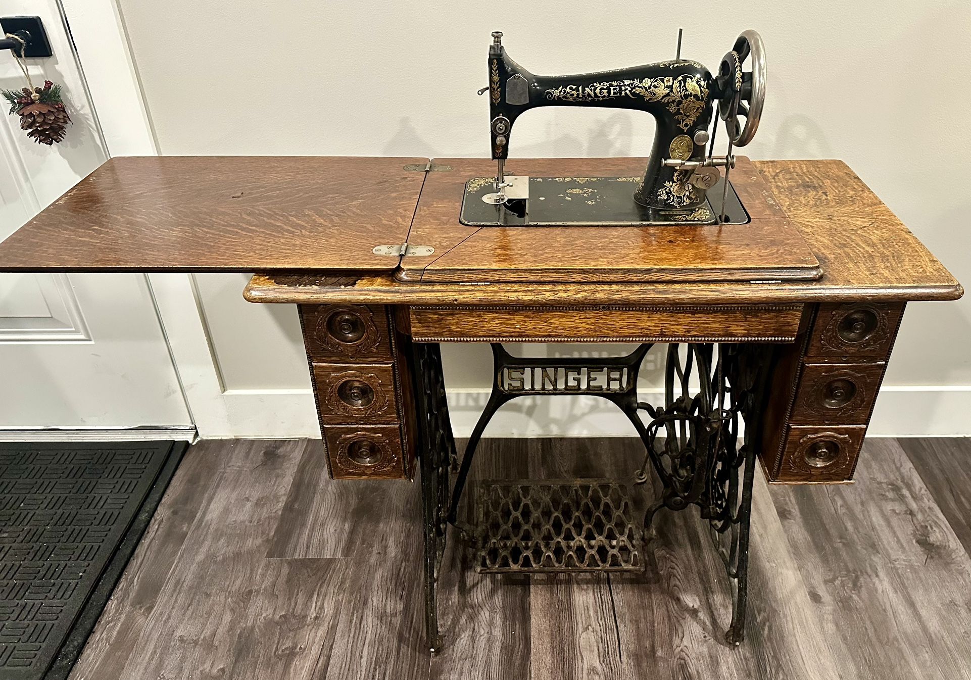 Antique Singer Sewing Machine