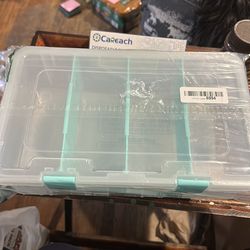 Clear Plastic Dividing Storage Box