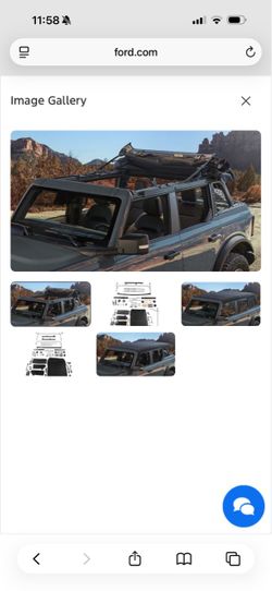 Ford Bronco full twill soft top 4dr
