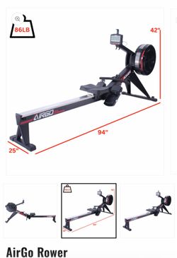 AirGo 8.0 Rower (Cardio Equipment)