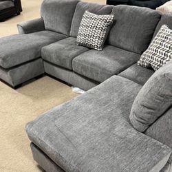 Double Chaise Stunning Sectional 