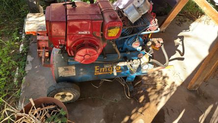 Gas Air Compressor Retro American Made