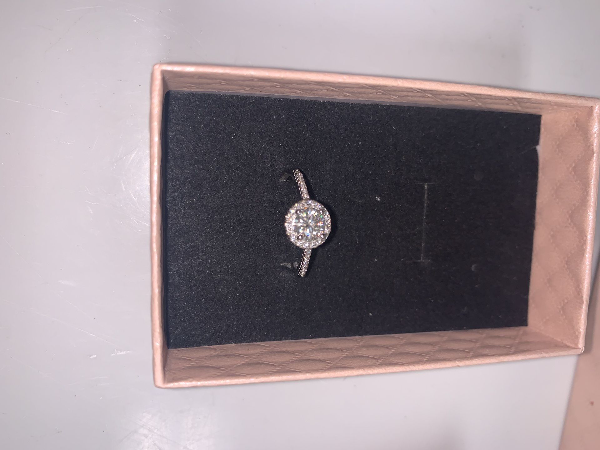 Mossanite Ring