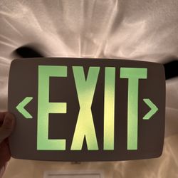 Exit Sign 
