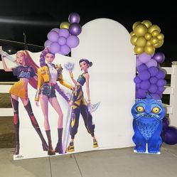 Kpop Demon Hunters Cardboard Cutouts