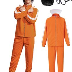 Men’s Vector Costume & Wig (Large)