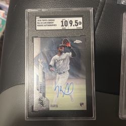 2020 Tops Chrome Rookie Auto Luis Robert