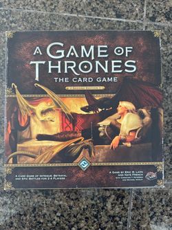 A Game of Thrones Card Game Second Edition