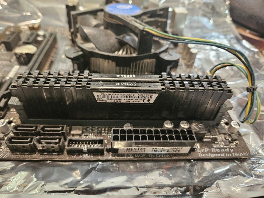 Cpu I5 7500 Board Ddr4 16gb Computer Desktop