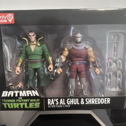 DC Collectibles Ra's Al Ghul Shredder Action Figure Batman TMNT NIB