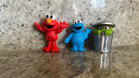 Sesame Street Mini Figures Set of 3