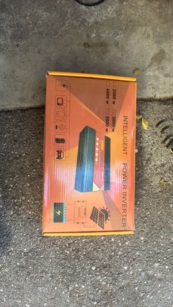 Intelligent Power Inverter 5000W in Box