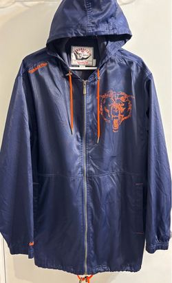 Authentic Mitchell & Ness Chicago Bears "Throwback" Windbreaker Jacket-Size 40/M🐻See Details Below🐻