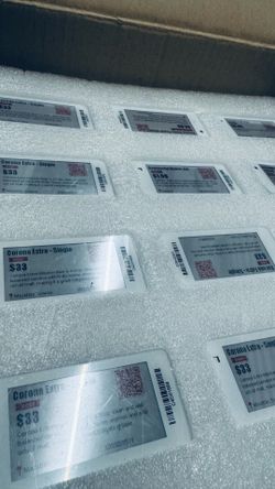 Electronic Shelf Label (ESL) System – 300 Labels + Base Station + Software