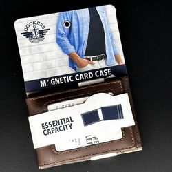 Dockers Magnetic Card Case Wallet