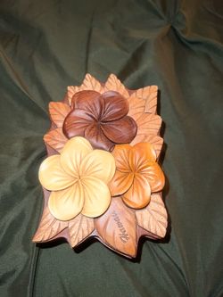Hibiscus Trinket Box