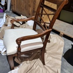 Elegant, antique wooden chairs