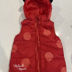 Minnie Mouse Vest 2t
