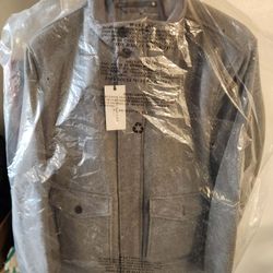 Cole Haan Men's Stand-Collar Bomber Jacket