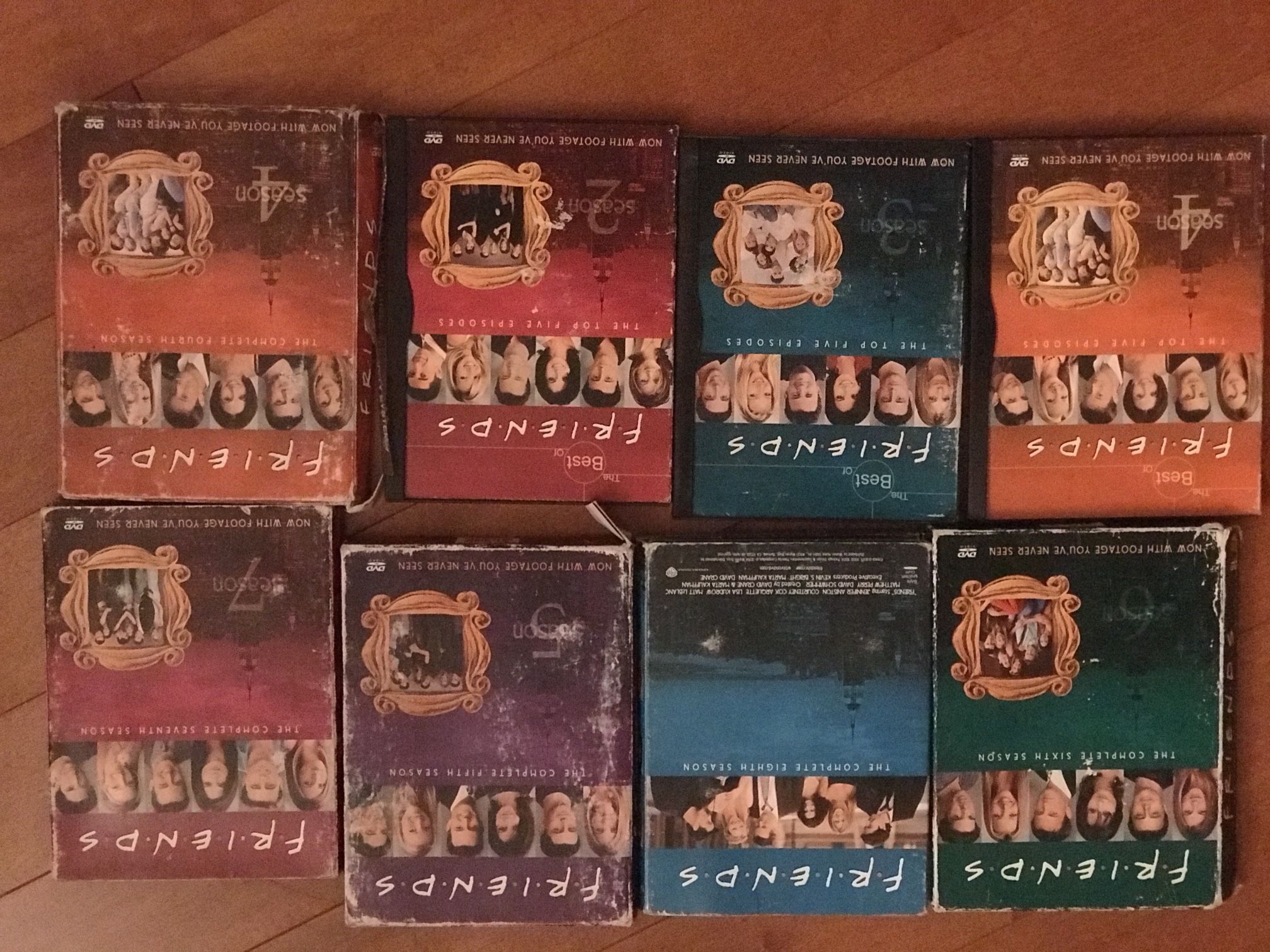 Friends CDs Complete Seasons 4 5 6 7 8 And Best Of Seasons 2 3 4