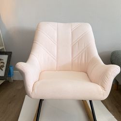Hanover Pink Nara Rocking Chair