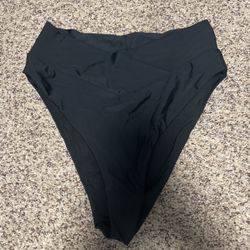Aerie High Waisted Bikini Bottom, M