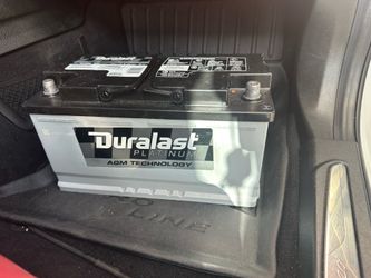 Duralast platinum car battery