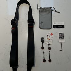 Peak Design Slide Lite Camera Strap, Black