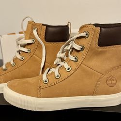 NEW Timberland High Top Lace Up Sneaker Boot 5.5