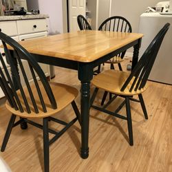 Table & 4 Chairs 