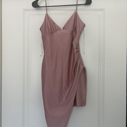 rose pink dress