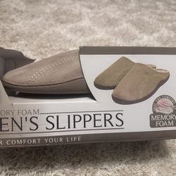 Men’s Memory Foam Slippers / XL