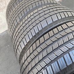 235/55/20 Michelin vendo un set de llantas usadas excelente condiciones de vida las 4 ✅🤩I am sellin