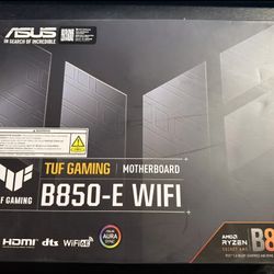 ASUS TUF Gaming B850-E WIFI Motherboard - New Factory Sealed AM5 AMD Ryzen