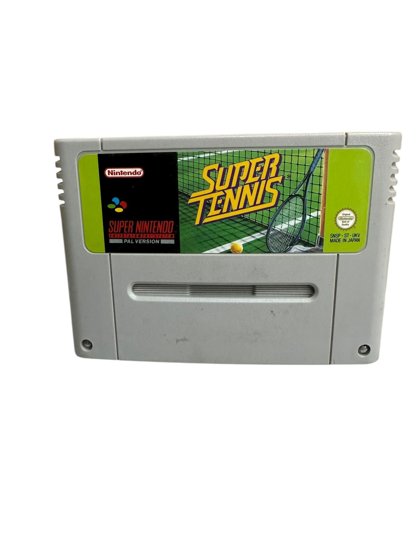 Super Tennis SNES Super Nintendo Video Game Cartridge