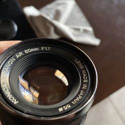 Konica Hexanon AR 50mm f/1.7
