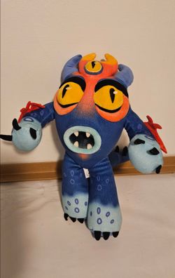 DISNEY STORE MARVEL BIG HERO 6 BLUE CREATURE APROX 13" PRE-OWNED