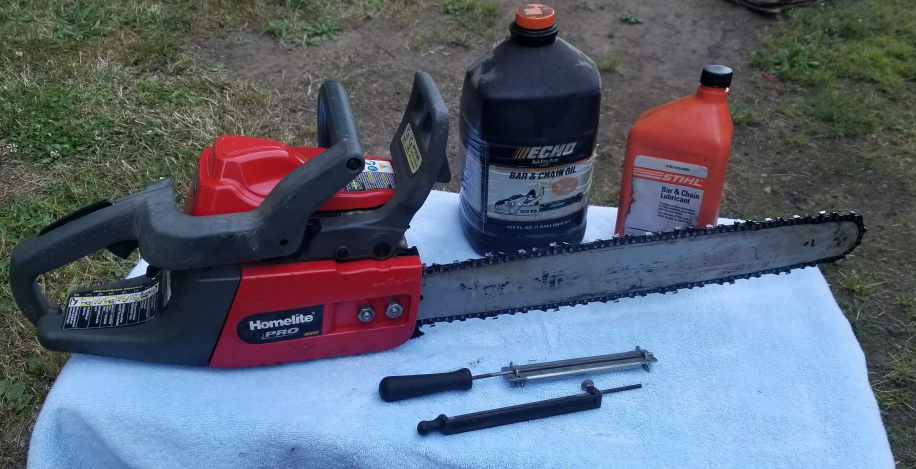 chainsaw: homelite pro 4620c