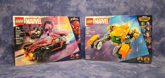 Lego Marvel Spider-Man GOTG Vol 3 Sets NIB Retired Lot of 2