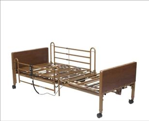 Semi-Electric Hospital Bed by Drive Medical – $200 ( no mattress)