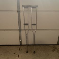 Pair Of Crutches