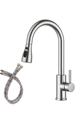 Kitchen Faucet With Pull Down Sprayer 