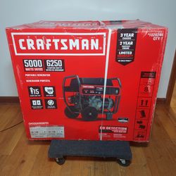 Craftsman 5000W Portable Generator 6250 Starting Watts