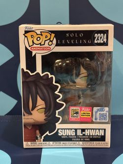 SDCC 2026 Funko Pop! Solo Leveling Sung Il-Hwan Con Sticker