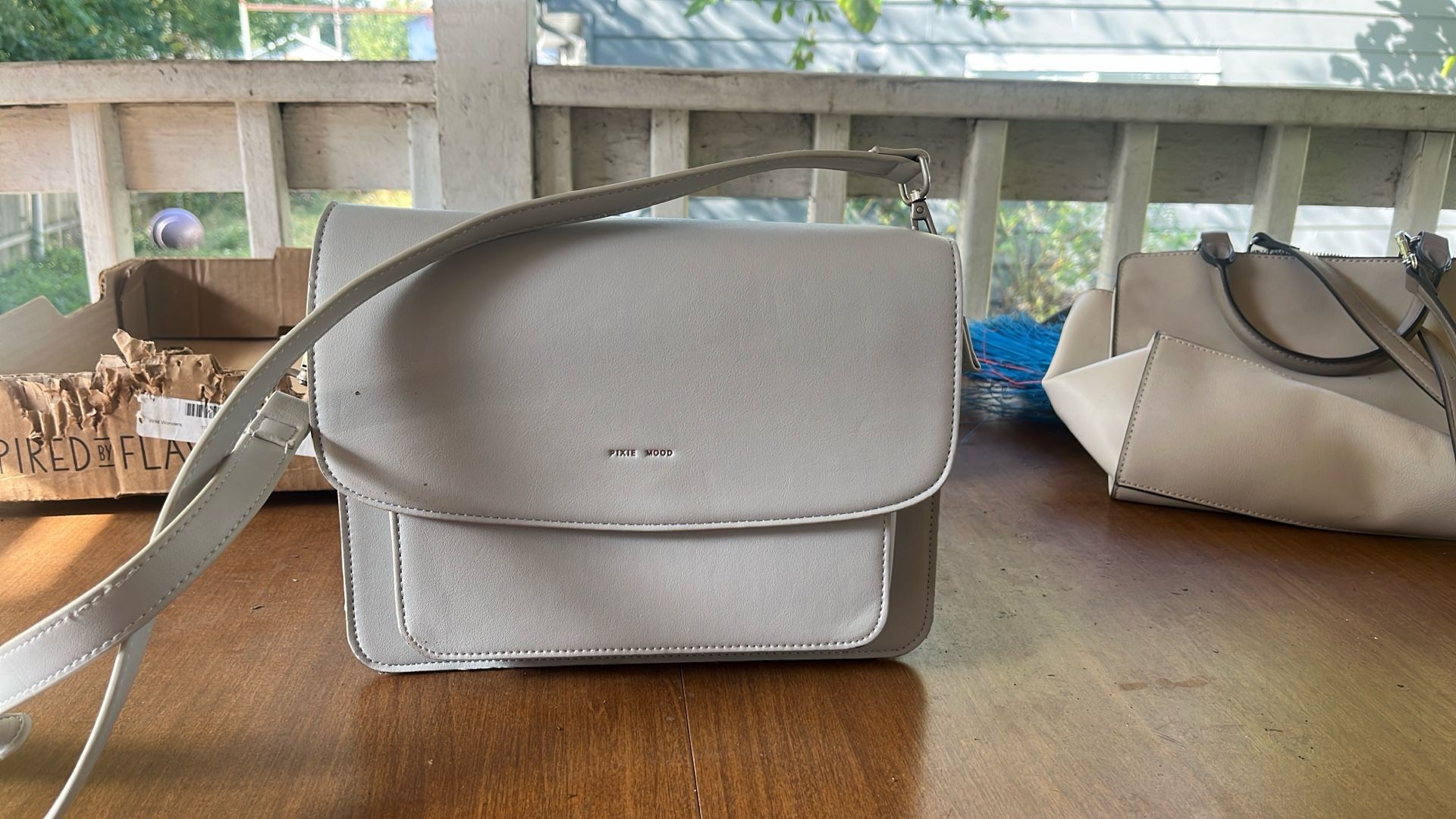 Light Grey Pixie Mood Purse